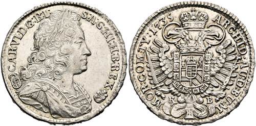 RDR - Karl VI. 1711-1740 - 1/2 ... 