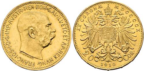 Franz Joseph 1848-1916 - 20 Kronen ... 