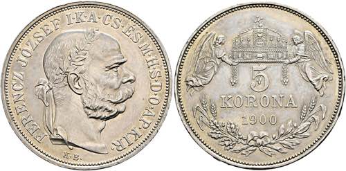Franz Joseph 1848-1916 - 5 Korona ... 