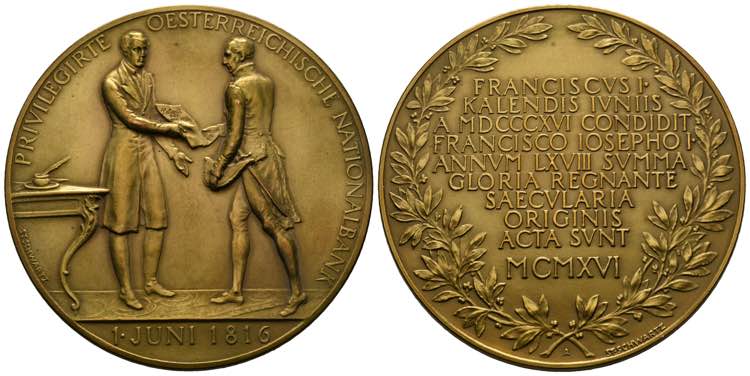 Wien - Lot 2 Stück; AR-Medaille ... 