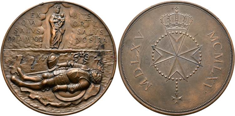 MALTESERORDEN - AE-Medaille (70mm) ... 