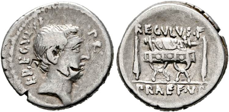 L. Livineius Regulus - Denarius ... 