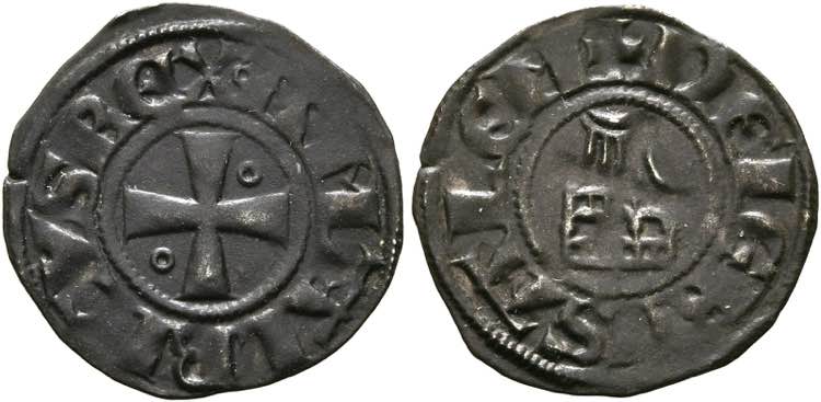 Amalrich I. 1163-1174 - Denar ... 
