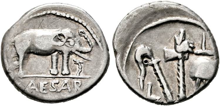 C. Iulius Caesar - Denarius (3,59 ... 