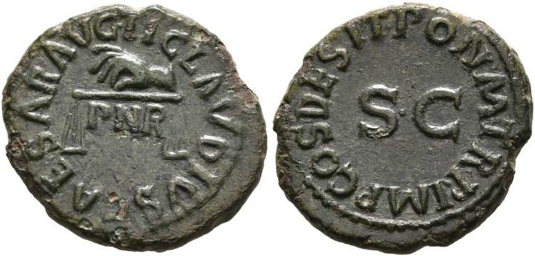 Claudius (41-54) - Quadrans (3,32 ... 