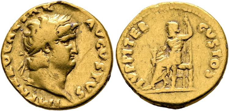 Nero (54-68) - Aureus (7,16 g), ... 