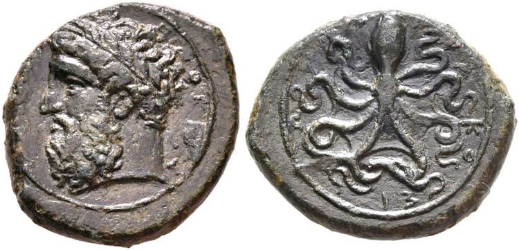 SICILIA - Syrakus - Bronze (3,34 ... 