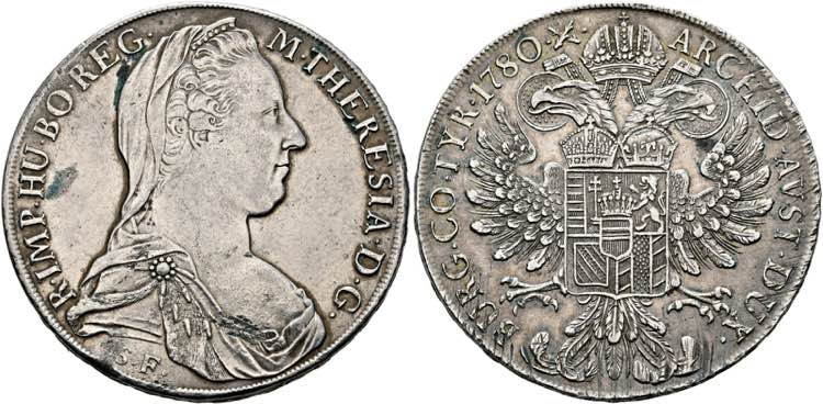 Maria Theresia nach 1780 - Taler ... 