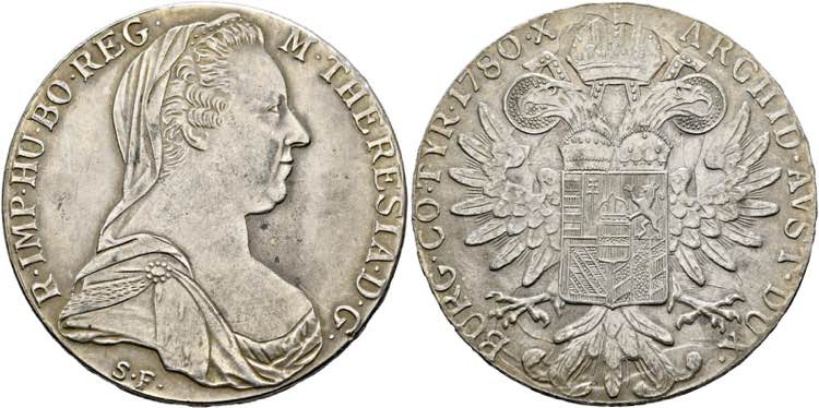 Maria Theresia nach 1780 - Taler ... 