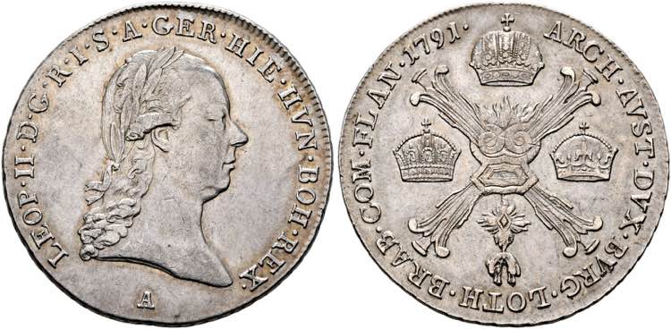 Leopold II. 1790-1792 - 1/4 ... 