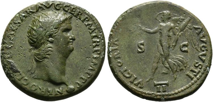 Nero (54-68) - Dupondius (14,36 ... 