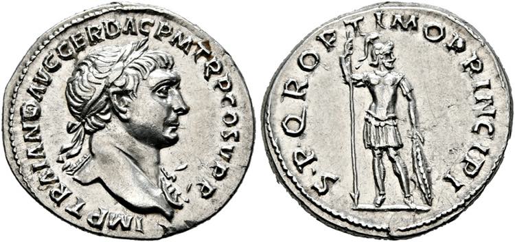 Traianus (98-117) - Denarius (3,37 ... 