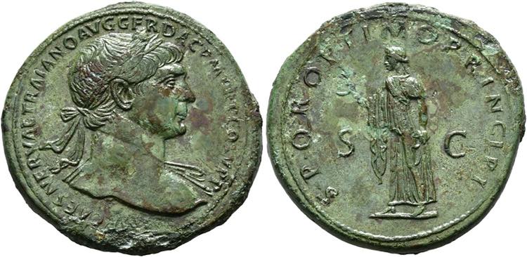 Traianus (98-117) - Sestertius ... 