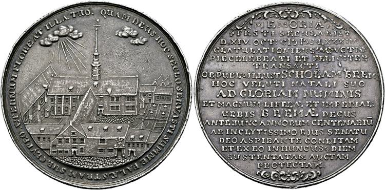 Bremen - AR-Medaille (39,65g), ... 