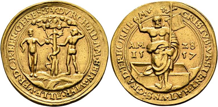 Religiöse Medaille - Goldmedaille ... 
