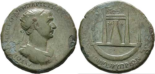 Traianus 98-117 - Dupondius (11,92 ... 