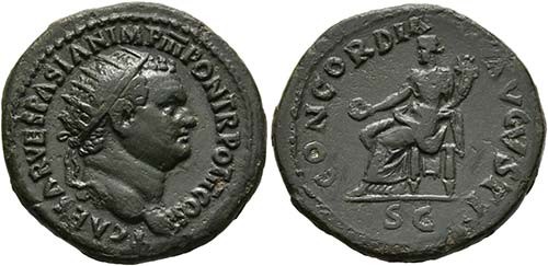 Titus (79-81) - Dupondius (10,79 ... 