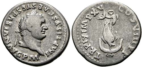 Titus (79-81) - Denarius (3,15 g), ... 
