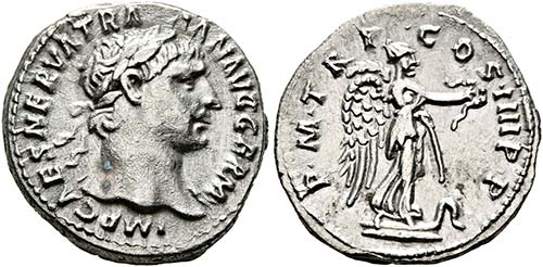 Traianus (98-117) - Denarius (3,44 ... 