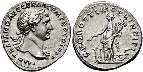 Traianus (98-117) - Denarius (3,44 ... 