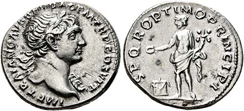 Traianus (98-117) - Denarius (3,49 ... 