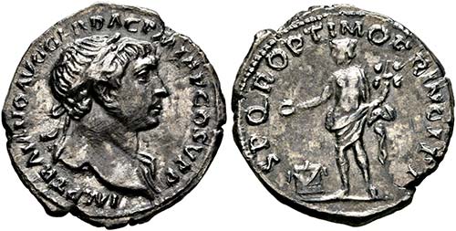 Traianus (98-117) - Denarius (2,83 ... 