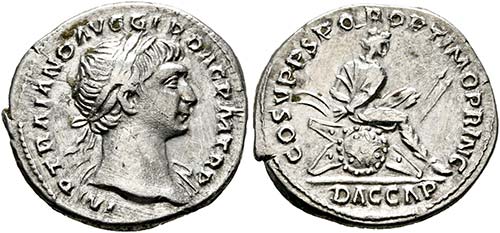 Traianus (98-117) - Denarius (3,30 ... 