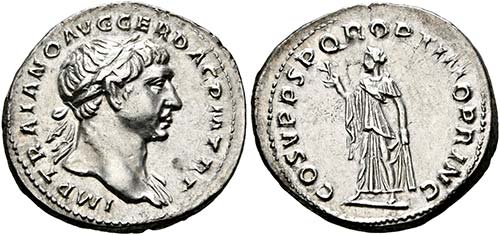 Traianus (98-117) - Denarius (3,65 ... 