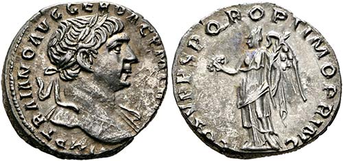 Traianus (98-117) - Denarius (3,12 ... 