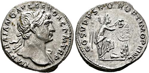 Traianus (98-117) - Denarius (3,64 ... 