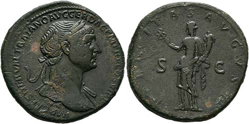 Traianus (98-117) - Sestertius ... 