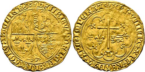Heinrich VI. 1422-1453 - Salut ... 