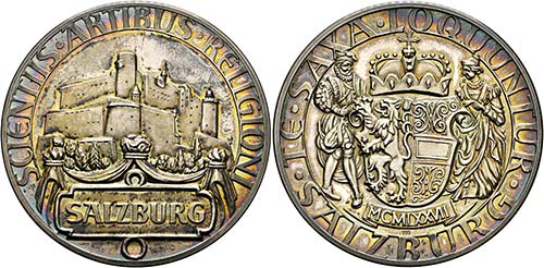 Salzburg - AR-Medaille (50mm) 1977 ... 