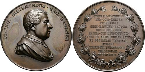 Wien - AE-Medaille (68mm) 1889 von ... 