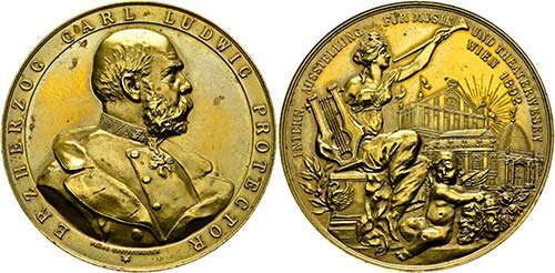 Wien - Lot 4 Stück; AE-Medaille ... 