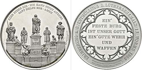 DEUTSCHLAND - Worms - Sn-Medaille ... 