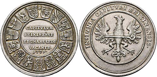Sedisvakanz 1779 - AR-Medaille ... 