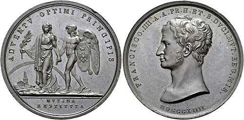 Franz IV. 1779-1846 - AE-Medaille ... 