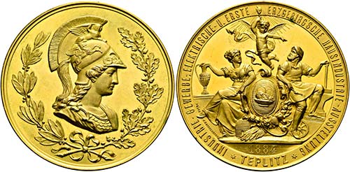 Teplitz - Schönau - AE-Medaille ... 