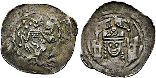 Heinrich IV. 1204-1228 - Pfennig ... 