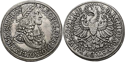 Leopold I. 1657-1705 - Doppeltaler ... 
