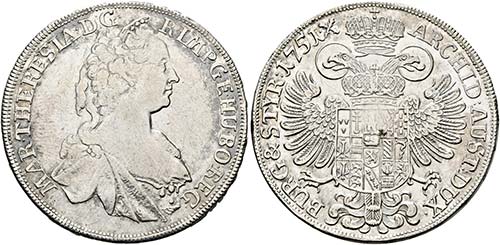 Maria Theresia 1740-1780 - 1/2 ... 