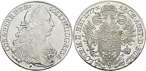 Josef II. 1765-1790 - Taler 1777 ... 
