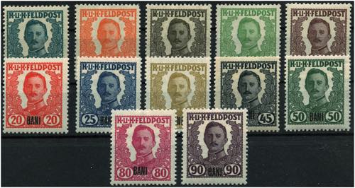 FELDPOSTMARKEN - **,   1919 Kaiser ... 