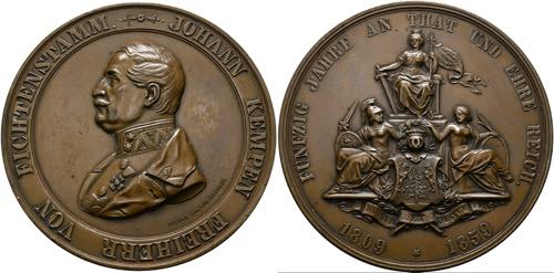 Wien - AE-Medaille 1859 (80mm) von ... 