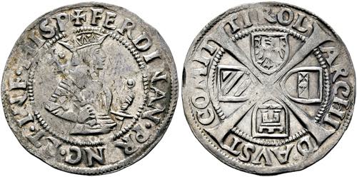 Ferdinand I. 1521-1564 - Sechser ... 