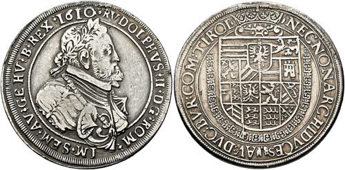 Rudolf II. 1576-1612 - Taler 1610 ... 