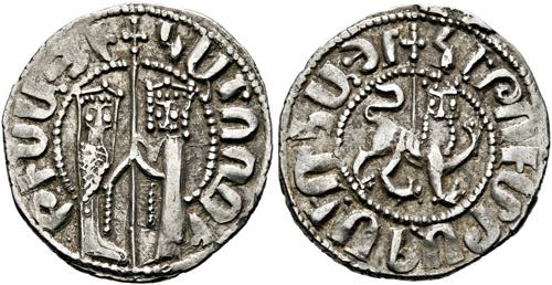 Hetoum I. 1226-1270AR-Tram (2,96g) ... 