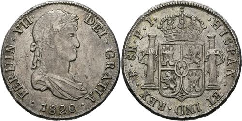 Ferdinand VII. 1808-18248 Reales ... 