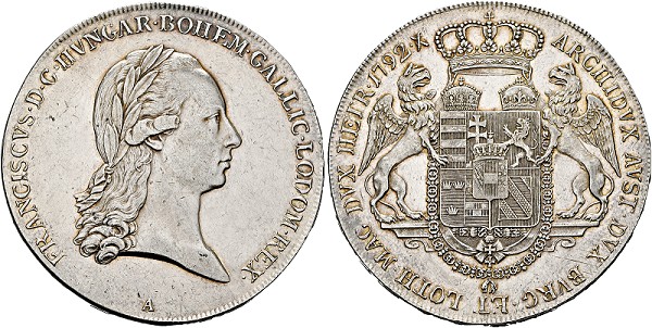 Franz II. 1792-1806-(1835) - Taler ... 